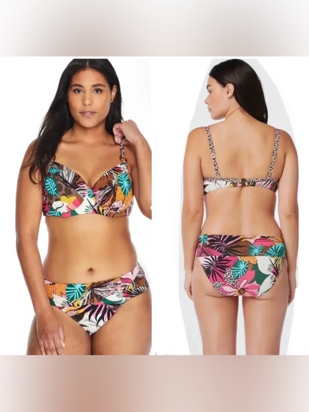 Bleu Rod Beattie Run Wild Contour Bikini Top and Bikini Bottom